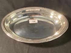 WHITE STAR LINE: Silver plated Elkington serving dish White Star Line stamped to base. Eight stars