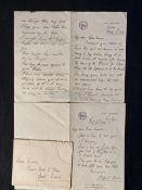 R.M.S. TITANIC: Interesting letter written on board R.M.S. Lanfranc, dated May 9th 1912, by Stafford