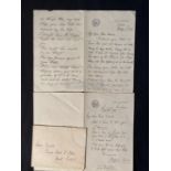 R.M.S. TITANIC: Interesting letter written on board R.M.S. Lanfranc, dated May 9th 1912, by Stafford