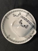 WHITE STAR LINE: Stonier & Company Second-Class Demitasse cup and saucer.