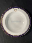 WHITE STAR LINE: Spode Oceanic Steam Navigation Company à la carte soup bowl decorated in the