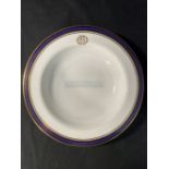 WHITE STAR LINE: Spode Oceanic Steam Navigation Company à la carte soup bowl decorated in the