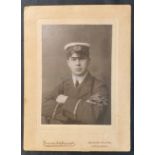 R.M.S. TITANIC: EXTRAORDINARILY RARE ORIGINAL PHOTOGRAPH OF TITANIC CHIEF WIRELESS OPERATOR JOHN