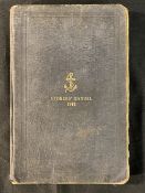 OCEAN LINER: Rare copy of the 1912 Stokers Manual.
