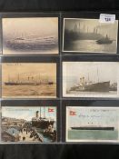 WHITE STAR LINE: Sixty White Star Line (Big Four) postcards, including Adriatic and Baltic.