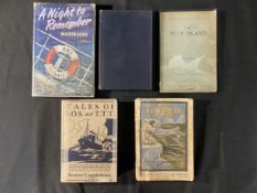 BOOKS: R.M.S. Titanic related volumes including 1912 first edition of Poetical Tributes on The