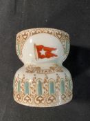 WHITE STAR LINE: Stonier & Company First-Class egg cup. 2¼ins.