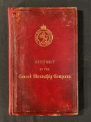 BOOKS: Late 19th Century hardbound volume History of The Cunard Steamship Company.