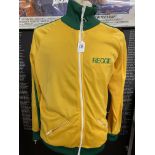 Crime & Punishment/Reginald Kray: A yellow and green tracksuit in the famous Repton Boxing Club