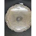 Hallmarked Silver: From the personal collection of General Sir John Akehurst KCB CBE. Ten inch