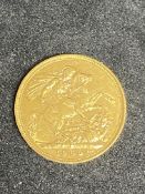 GB Gold Sovereign Victoria Jubilee Head 1889. 8g.