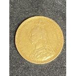 GB Gold Sovereign Victoria Jubilee Head 1889. 8g.