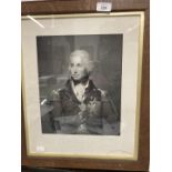 19th cent: Robert Graves engraving of Nelson, plus another of Nelson Bound for Trafalgars Bay. 17ins