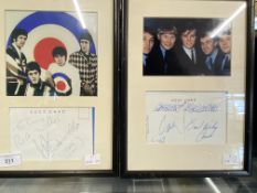 Autographs/Music: Signed postcards by John Entwistle (The Who), Bay City Rollers, and Rockin'
