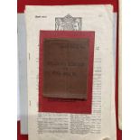 Militaria: Soldiers Service and Pay Book, Regular Army Certificate of Service belonging to Private