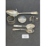 Hallmarked Silver: From the personal collection of General Sir John Akehurst KCB CBE. Items