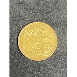 GB Gold Sovereign George V 1915. 8g.