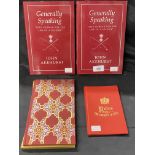 Militaria: Two copies of 'Generally Speaking' by General Akehurst published by Michael Russell in