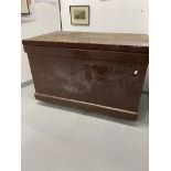 19th cent. Mahogany fully fitted tool box and contents. The interior contains a number of inlaid