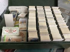 Cigarette & Trade Cards: The John William O'Brien Collection. Card storage box containing over