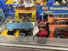 Toys: Diecast Corgi, John Player Special, Dinky Volvo Police Car, Stingray, Security Van (boxed),