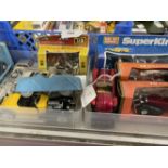 Toys: Diecast Corgi, John Player Special, Dinky Volvo Police Car, Stingray, Security Van (boxed),