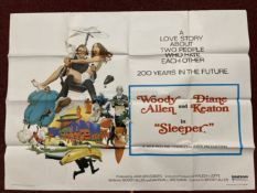 Film Memorabilia/Movie Posters/GB Quad Posters: Woody Allen films Stardust Memories, and The