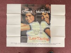 Film Memorabilia/Movie Posters/GB Quad Posters: 1980s The Golden Lady, Little Darling, Without A