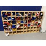 Flags & Banners: Collection of approx. 43 reproduction flags in bespoke storage solution. 60ins. x