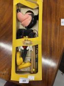 Toys: Mid 20th cent. Pelham Puppets, Mickey Mouse in original box.