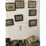 Early 19th cent. Prints: 'Dr. Syntax' drawn and etched by Thomas Rolandson. All titled Dr Syntax...