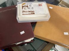 Stamps & First Day Covers: Two albums containing approx. 80 mint stamp presentation packs with