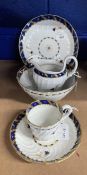 Robert David Muspratt-Knight Collection: English Porcelain Worcester Flight Period cup saucer,