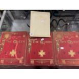 Royal Memorabilia Books: Victoria 'The Life of The Queen' three volumes by Sarah Tytler published by