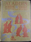 Books: Aladdin in Rhyme by Arthur Ransome, illustrated by Mackenzie, published by Nisbet & Co.