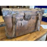 ANTARCTIC/TERRA NOVA EXPEDITION/LAWRENCE EDWARD GRACE OATES (1880-1912) A Peal & Co. trunk, of