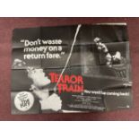 Film Memorabilia/Movie Posters/GB Quad Posters: Horror movies Terror Train, Dogs of Noir, and