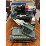 Toys: Masudaya (modern toys) MS33 Missile Tank boxed, MS58 Missile Launcher unboxed. (2)