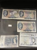 Banknotes: £5 M23 725361, Fforde £5 L576 782 760, L2 31 604617 Somerset £5 C 01 737890, H 01 324878,