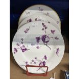 Robert David Muspratt-Knight Collection: English Porcelain Worcester Flight Barr Barr plates