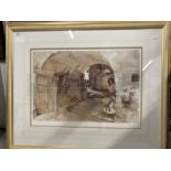 Limited Edition Prints: Sir William Russell Flint (1880-1969). 111/500. Blind WRF Stamp, framed