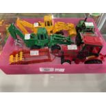 Toys & games: Diecast, Maisto Dual Forklift and Grabber, Maisto Dual Digger and Jackhammer, plus a