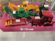 Toys & games: Diecast, Maisto Dual Forklift and Grabber, Maisto Dual Digger and Jackhammer, plus a