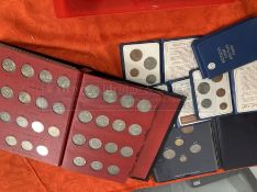 GB Coins: Includes Queen Elizabeth II coin album with coins from her reign, plus coins of Great