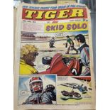 Comics: Tiger 110 issues dating from 24th April 1977 - 30th June 1973. Featuring Roy of the