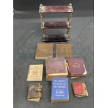 19th cent. Miniature Books: Warren's Bijou History of Winchester, Midget Webster Dictionary 18,000