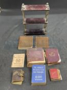 19th cent. Miniature Books: Warren's Bijou History of Winchester, Midget Webster Dictionary 18,000