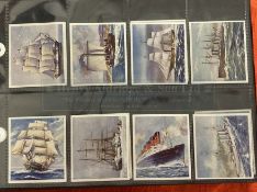 Cigarette & Trade Cards: The John William O'Brien Collection. Album 30, containing sixteen