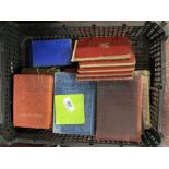 Antiquarian Books: 19th cent. Collection of pocket books including two volumes of Poems of Robert