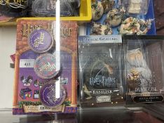 Harry Potter Memorabilia: Film stills The Prisoner of Azkaban, and The Goblet of Fire, framed and